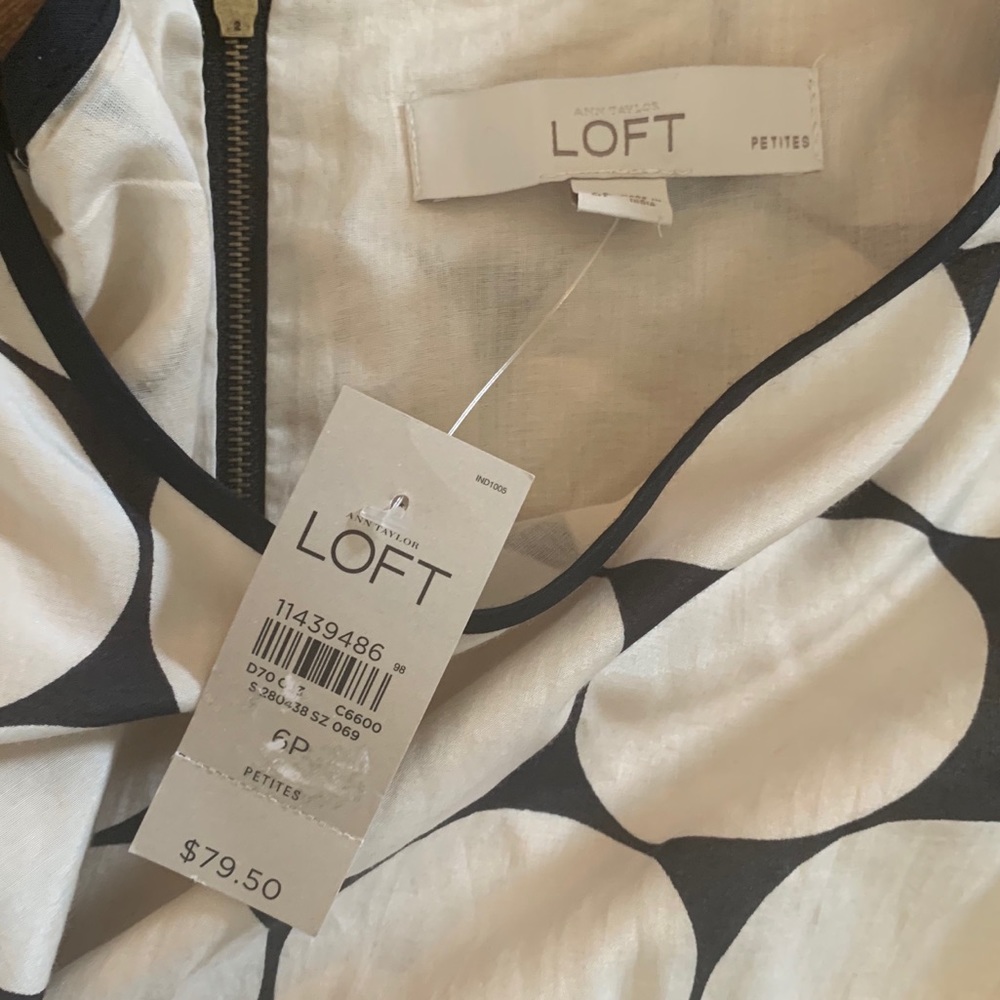 **NWT Ann Taylor loft dress size 6 petite - Picture 5 of 5